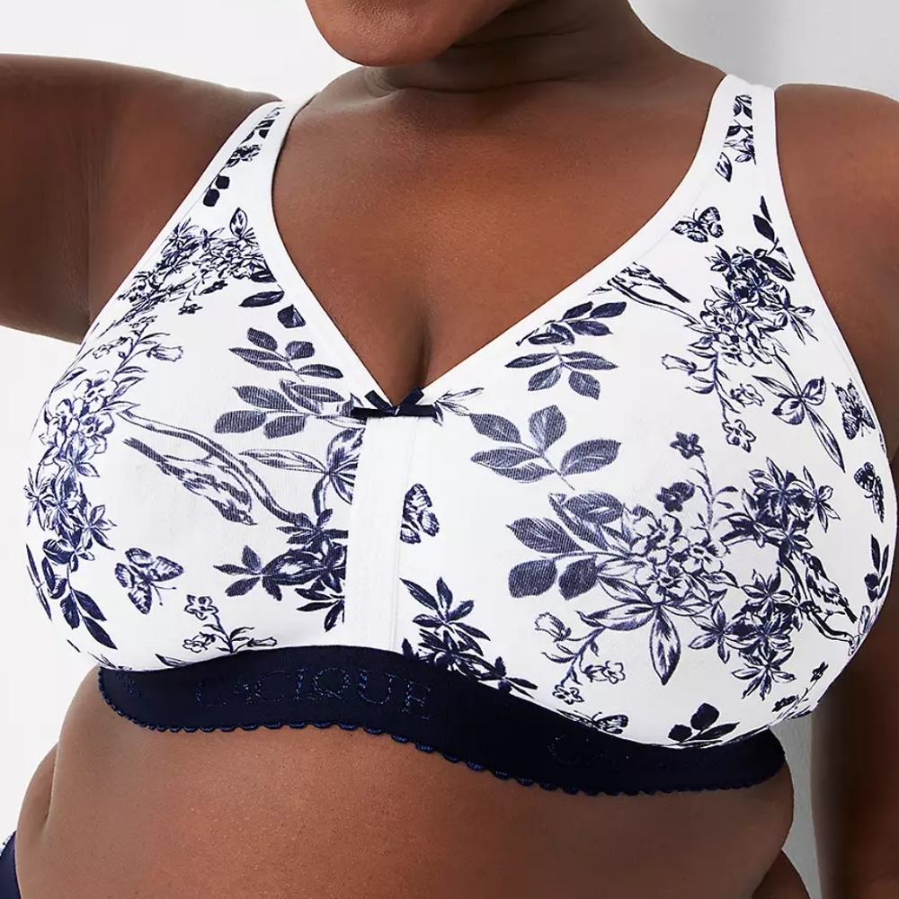 NWOT Cotton Unlined No-Wire Bra